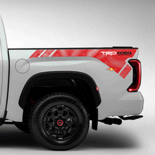 Saut de chevet TRD Topography Carte en vinyle Autocollants ajustement à Toyota Tundra
 3