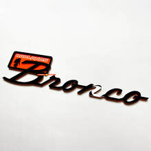 Badge 3D Yeti Sasquatch pour Musclecar cheval Badlands_3