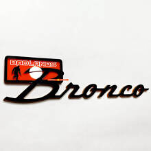 Badge 3D Yeti Sasquatch pour Musclecar cheval Badlands_5