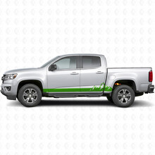 Bandes en vinyle pour porte et bas de caisse Mountain Range pour Chevrolet Colorado 2e génération 2015-2022_6