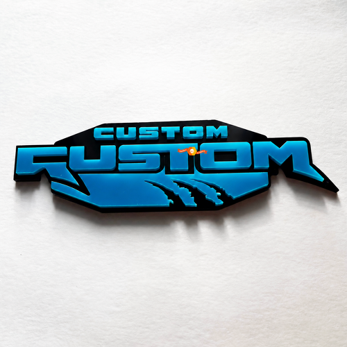Raptor Edition Custom Claw Marks 3D — Emblème (aile, hayon) pour Ford Bronco