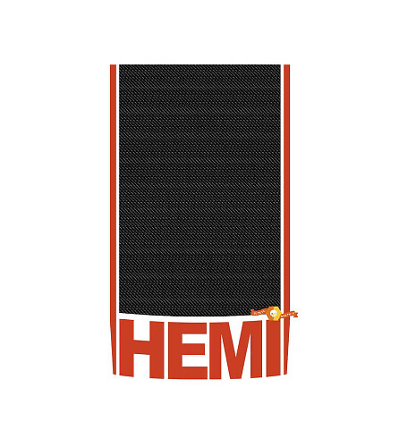 Hemi Carbon Vinyl Racing Hood Stripe Decal Sticker pour Dodge Durango
