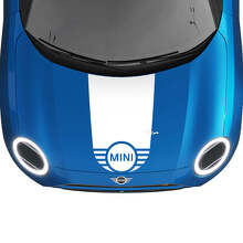 Capot MINI Bande Centrale de Course Autocollant de Décalcomanie Rallye pour MINI Cooper
 2