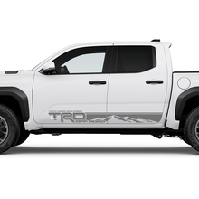 TRD OFF Road Mountains Side Rocker Panneer Stickers Stickers pour Toyota Tacoma Quatrième génération
 2