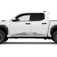 TRD OFF Road Mountains Side Rocker Panneer Stickers Stickers for Toyota Tacoma 4th Gen 2
 2