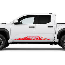 Décalcomanies autocollantes TRD Off Road Mountains Side Rocker Panel pour Toyota Tacoma 4ème génération 2
 3