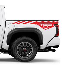 Autocollants Déco de Côté de Lit TRD Off Road 2 pour Toyota Tacoma 4e Génération 3