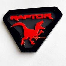Badge d'emblème 3D queue de dinosaure pour camion puissant_2