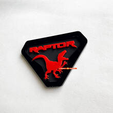 Badge d'emblème 3D queue de dinosaure pour camion puissant_5