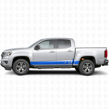 Bandes en vinyle pour portes et bas de caisse Alpine Ridge pour Chevrolet Colorado 2e génération 2015-2022_5