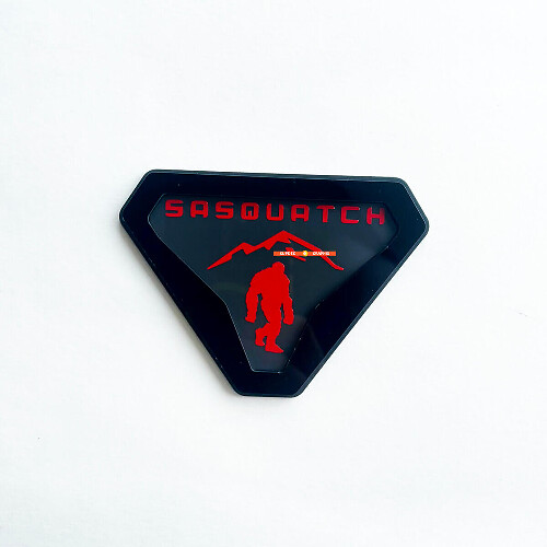 Badge 3D Sasquatch Yeti Bigfoot pour garde-boue ou hayon