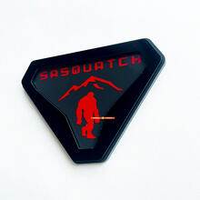 Badge 3D Sasquatch Yeti Bigfoot pour garde-boue ou hayon_3