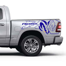 Autocollants vinyle dʼembrayage Rebel Logo pour Dodge Ram Rebel_2
