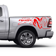 Stickers Rebel autocollants Sécale graphiques latérales pour Dodge Ram Rebel
 3