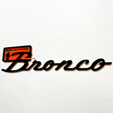 Brronco Wildtrak Fender Badges Tailgate Emblem 3D Badge Black vs Orange
 5
