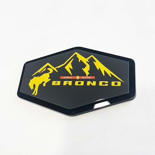 Badges badges de badges badges de badges 3D de badge de tailgate badge 3D
 1