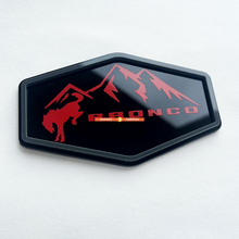 Badges de badges Fender de Bronco Mountains Edition Tailgate 3D
 2