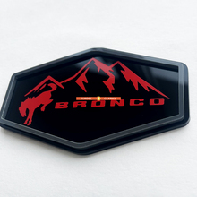 Badges de badges Fender de Bronco Mountains Edition Tailgate 3D
 3
