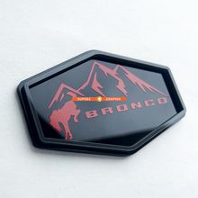 Badges de badges Fender de Bronco Mountains Edition Tailgate 3D
 4