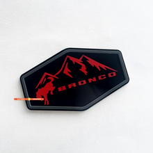 Badges de badges Fender de Bronco Mountains Edition Tailgate 3D
 8