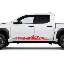 TRD Off Road Side Mountains Rocker Panneer Stickers Stickers for Toyota Tacoma
 3