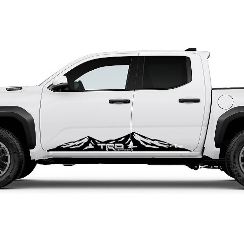 TRD OFF Side Mountains Rocker Panneer Decs Stickers pour Toyota Tacoma 2
