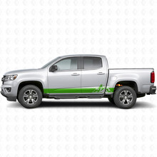 Bandes vinyles à couches pour portes et bas de caisse Chevrolet Colorado 2e génération 2015-2022_6