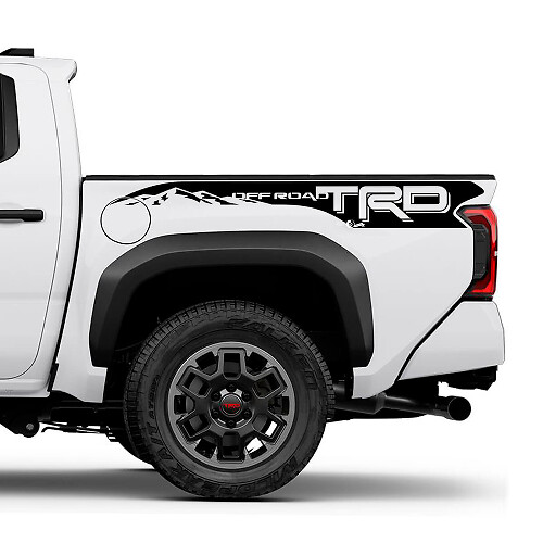 Montagnes TRD Off Road Bedside Truck Decs Stickers pour Toyota Tacoma 4e génération 2

