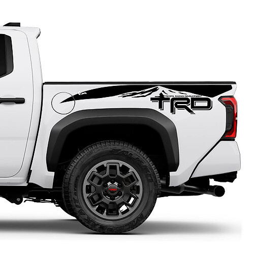 TRD OFF Road Mountains Deside Truck Decs Stickers pour Toyota Tacoma 2
 1