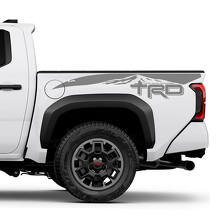 Autocollants décalques TRD off Road Mountains Bedside Truck 2 pour Toyota Tacoma 2