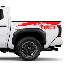 Autocollants décalques TRD off Road Mountains Bedside Truck 2 pour Toyota Tacoma 3