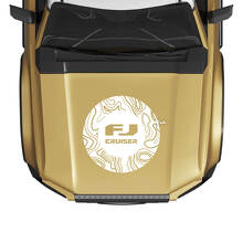 Autocollant de capot Wrap Carte topographique pour Toyota FJ Cruiser
 2