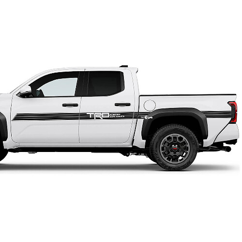 TRD HORS ROAD DOORS SIDE SEMPS STRY TRIP TRICK Stickers Stickers for Toyota Tacoma 4th Gen
