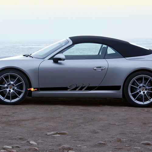 Side 911 Doors Stripes Kit Sticker Sticker pour Porsche 911
 1