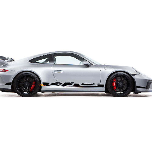 Kit de bandes latérales en vinyle style GT3 CS pour Porsche 911 GT3