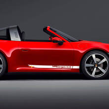 Kit de bandes de portes Side 911 Targa 4S Autocollant Décalcomanie pour Porsche 911 Targa 4S
 2