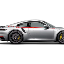 Side 911 Turbo 50 ans Stripes de portes Kit Sticker Sticker pour Porsche 911
 3