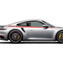 Kit de bandes de portes pour Porsche 911 Turbo 50 ans
 3
