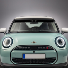Éclat de décalage graphique en vinyle à rayures pour le pare-brise pour Mini Cooper S
 2
