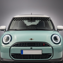 Écran à carreaux de pare-brise Sticker de décalcomanie graphique en vinyle pour Mini Cooper S
 3