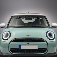 Écran à carreaux de pare-brise Sticker de décalcomanie graphique en vinyle pour Mini Cooper S
 3