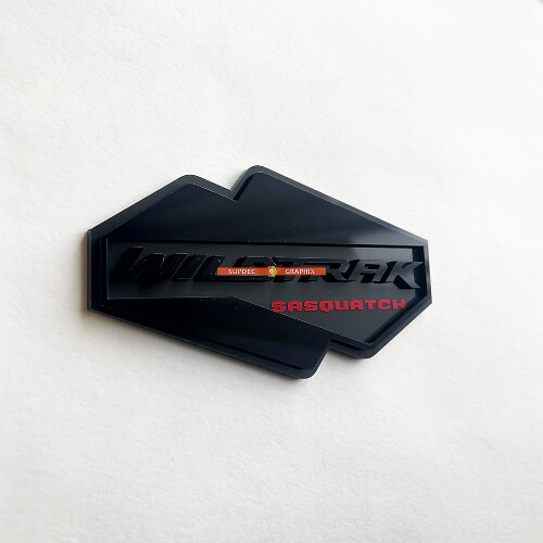 Badges de badges Fender de Bronco Mountains Edition Tailgate 3D
