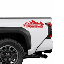 TRD OFF Road Mountains Portes d'oiseaux Sectins côté camion de chevet Autocollants pour Toyota Tacoma 4e génération
 2