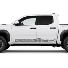 TRD OFF ROAD côté montagnes Sun Rocker Panneer Stickers Stickers for Toyota Tacoma
 2