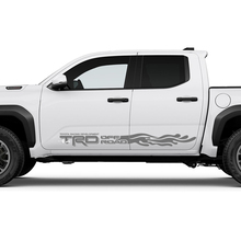 TRD Off Road Side Wave Rocker Panneer Stickers Stickers for Toyota Tacoma 2
 2