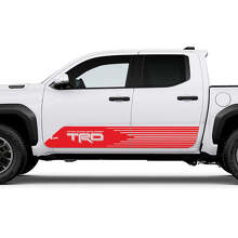 TRD OFF Side Racing Stripes Rocker Panneer Stickers Stickers for Toyota Tacoma
 3