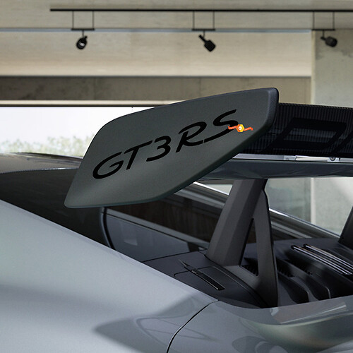 GT3RS Spoiler Decal Sticker pour Porsche GT3
