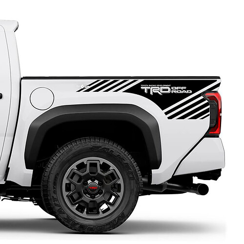 Montagnes Arbres Portes latérales Panneaux Stickers pour Toyota Tundra
