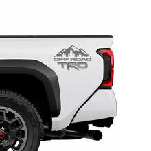 Autocollants vinyle TRD Off Road Mountain pour panneau latéral de camionnettes Toyota_2