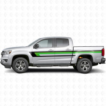 Bandes en vinyle rétro supérieures de la ceinture de porte et de la caisse pour Chevrolet Colorado 2e génération 2015-2022_3